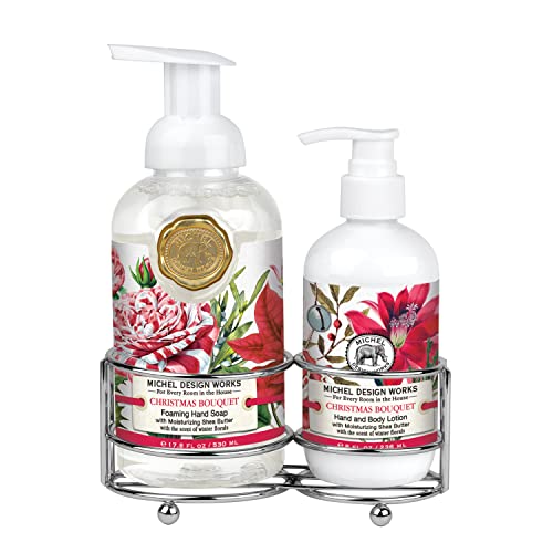 Michel Design Works Handcare Caddy, Christmas Bouquet