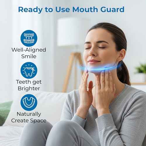 Reviv Mouth Guard for Grinding Teeth at Night | Food-Grade Silicone Night Guard | Bite Guard for Teeth Clenching Nighttime Protection During Sleep for Men & Women as Anti Jaw Clenching (Large Adults)