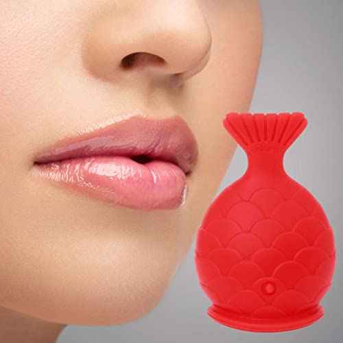 Lip Plumper Device | Soft Silicone Fish Shape Lips Enhancer,Fuller Thicker Mouth Fastly Lip Pumps Bigger Device for Women Female