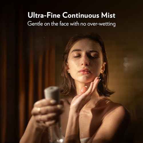 FLAIROSOL MyStyle, Spray Bottle for Hair - Small Travel Spray Bottle, Ultra Fine Continuous Water Mist for Face, Hairstyling, Salon, Cleaning, Beauty, Toners, Hydration & Makeup, 3.04oz / 90ml, White