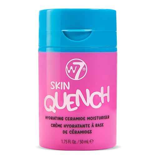 W7 Skin Quench Full Size Skincare Gift Set - Hydrating Skincare Bundle with Aloe Vera & Ceramides - Complete & Long-Lasting Moisturizing At-Home Routine