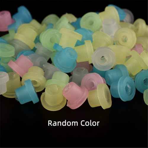 100 Pcs Tattoo Machine Needle Grommet, Soft Tattoo Rubber Nipple Tattoo Supplies Tattoo Machine Parts Piercing and Supplies