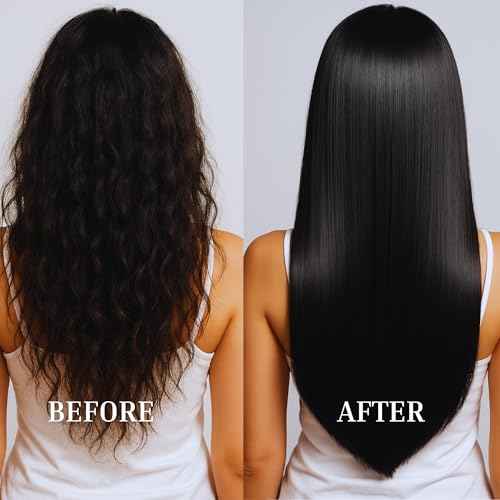 Kachita Spell New Brazilian Keratin Hair Treatment Chocolate LONG Lasting Keratin Treatment with Argan Oil Straightening Smoothing Professional Results All Hair Types Made in USA 16 floz