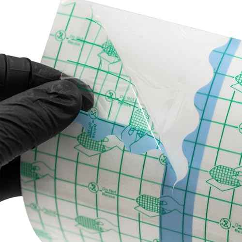 6 Inch * 5.5 Yards Aftercare PU Film Second Skin Tattoo Cover Healing Protection Skin Care Bandage Fast Heal Waterproof Sterile