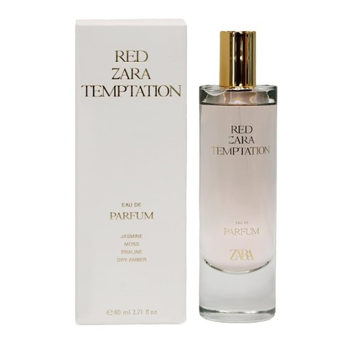 Zara Red Temptation Women Perfume Luxurious Floral and Woody Amber EDP Eau de Parfum 80ml (2.71 fl. oz)