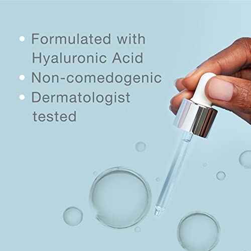 Neutrogena Hydro Boost Glow Booster Primer & Serum, Hydrating & Moisturizing Face Serum-to-Primer Hybrid, Infused with Purified Hyaluronic Acid & Designed to Instantly Hydrate, 1.0 fl. oz