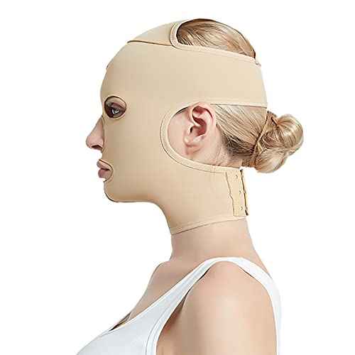Vline Slimming Face Girdle Full Face Lifting Brace Antiwrinkle Face Shaping Daily Use (M)