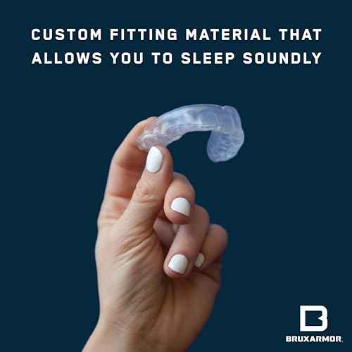 BruxArmor Nightguard - Bruxism Mouth Guard for Bruxism Relief and Grinding Relief, Professional Custom Fit Brux Night Guard, 2 Pack (Navy)