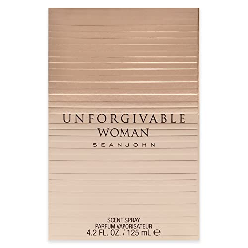 Sean John Unforgivable Woman For Women Parfum Spray, 4.2-Ounces (Pack of 2)