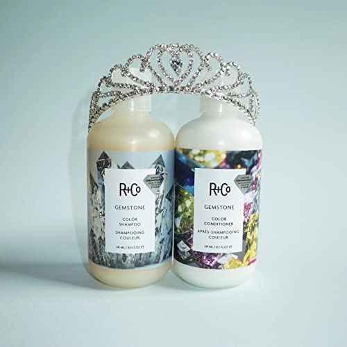 R+Co Gemstone Color Conditioner | Prolonged Color Vibrancy | Frizz Control, Repairs | Vegan + Cruelty-Free |