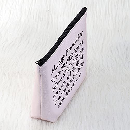 Horses Gifts for Girls Horse Makeup Bag Just a Girl Who Loves Horses Lover Gifts Horses Cosmetic Bag Zipper Pouch Travel Bag (Just a Girl Who Loves Horses Pink)