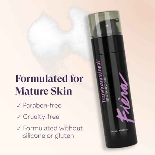 FI?RA Oil to Foam Daily Facial Cleanser ? Truffle Oil Complex, Fermented Plant Oils & Glycerin, Moisturizing and Nourishing, Soap-Free, Cruelty-Free, All Skin Types, 110ml 3.88 fl oz