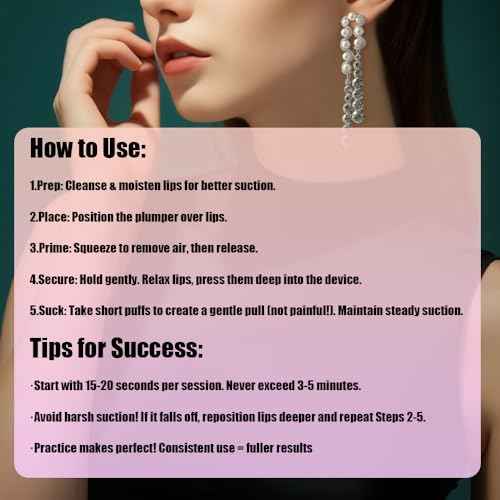 Silicone Lip Plumper for Women,Reusable Instant Lip Enhancer Tool, Rapid Volume & Sexy Natural Plump for Pre-Makeup, Parties & Date Nights, Kissable Lip Care Accessory with Pain-Free Suction