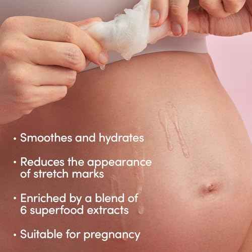 Evereden Soothing Belly Mask for Stretch Marks - One Size | 1 count | Belly Mask for Pregnancy | Clean Pregnancy Skincare | Non-toxic and Fragrance Free