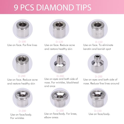 ¡¼3 IN 1 ¡½Microdermabrasion Machine, Beauty Star Professional Diamond Dermabrasion Facial Devices at Home