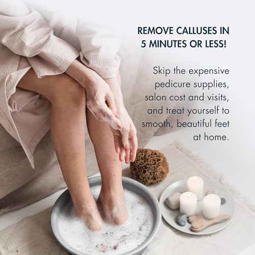 Pumice Stones, Pack of 6 Professional Grade Pumice Stone for Feet, Salon Quality Foot Callus Remover, Double Sided Foot Scraper, Home Manicure and Pedicure Tools