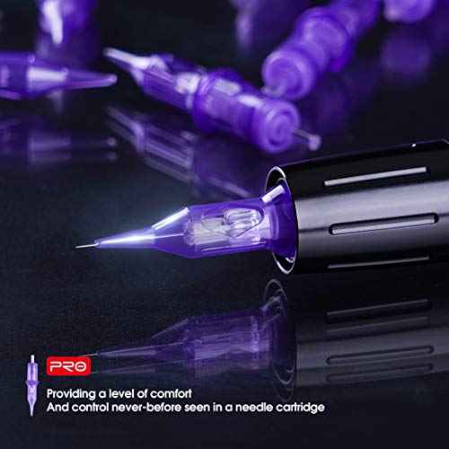 Mast Pro Smp Professional Cartridges Tattoo Needles 3 Round Liner 0.25MM Needles for Permanent Makeup Hair Scalp 0803RL