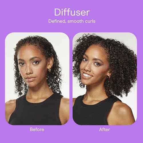 INFINITIPRO by CONAIR DigitalAIRE Hair Dryer | Frizz-Eliminating Hair Dryer with Diffuser | Hair Blow Dryer with Up To 5x More Speed for Higher Air Pressure & Drying Power | Blue