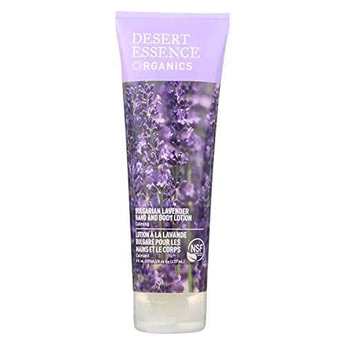 DESERT ESSENCE Lavender Hand And Body Lotion, 8 FZ