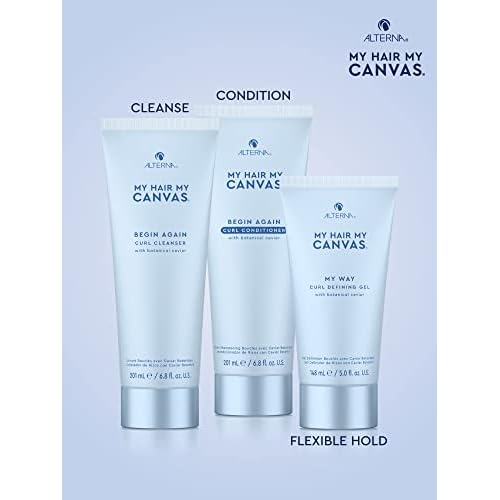 My Hair. My Canvas. Begin Again Vegan Curl Enhancing Conditioner for Curly, Wavy, and Coily Hair