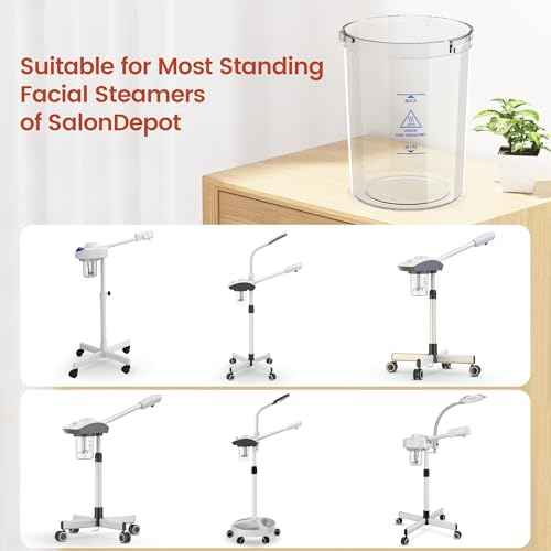 SalonDepot Water Jar for Facial Steamer Universal Plastic Water Cup