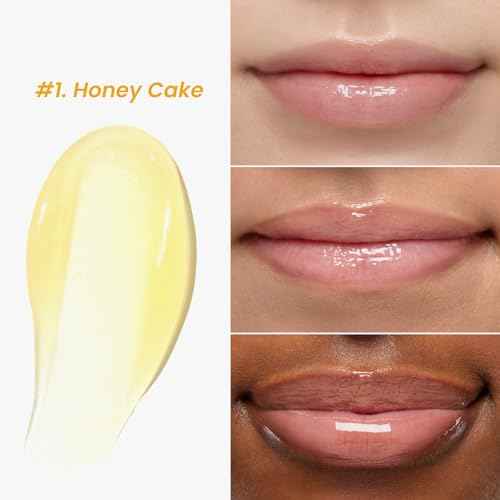 CNP Propolis Jelly Lipcerin¢â - 01 Honey Cake, Hydrating Lip Balm & Gloss with Manuka Honey + Hyaluronic Acid, Korean Skincare, 0.3 fl.oz.