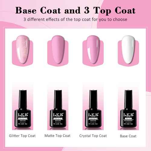 Gel Nail Polish Kit with UV Light, ARCWEISSO 36 Colors Gel Nail Polish Set with Base and Matte&Glossy Top Coat Soak Off All Season Nail Set Manicure Tools Gift for Women