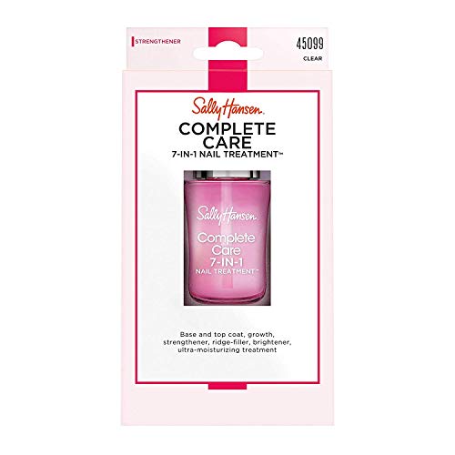Sally Hansen Nail Treatment Complete Care 7-in-1 Nail Treatment¢â | Strengthener, Base & Top Coat | Moisturizes, Restores & Protects with All-in-One Formula