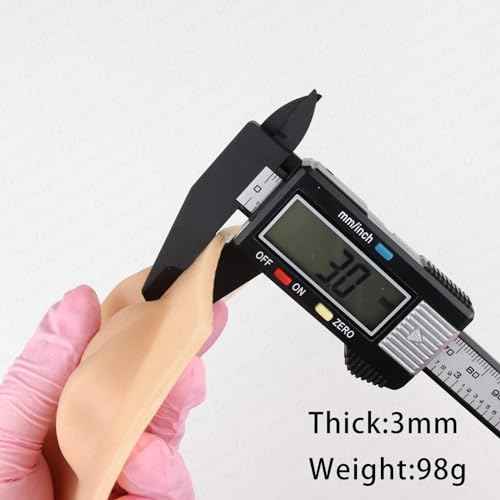 3 Different Designs of 5D Practice Silicone Lips Skin Permanent Makeup Practice Lips for Tattooing Artists and Beginners (1PC-Brown)