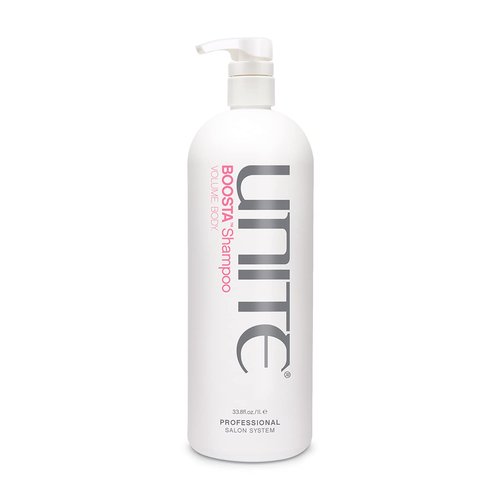 UNITE Hair - BOOSTA Shampoo - Volumizing, Sulfate-Free Shampoo for Fine, Limp Hair - Adds Volume, Body & Shine, Safe for Extensions, Vegan, Paraben-Free, 33 Fl Oz