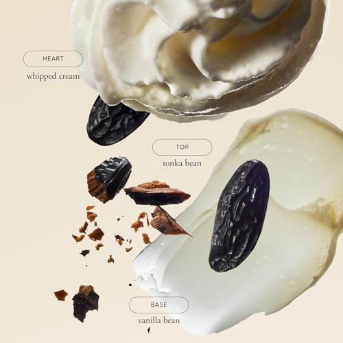 philosophy fresh cream eau de toilette - sweet & captivating women's perfume - with notes of vanilla, heliotrope & tonka bean - long lasting fragrance