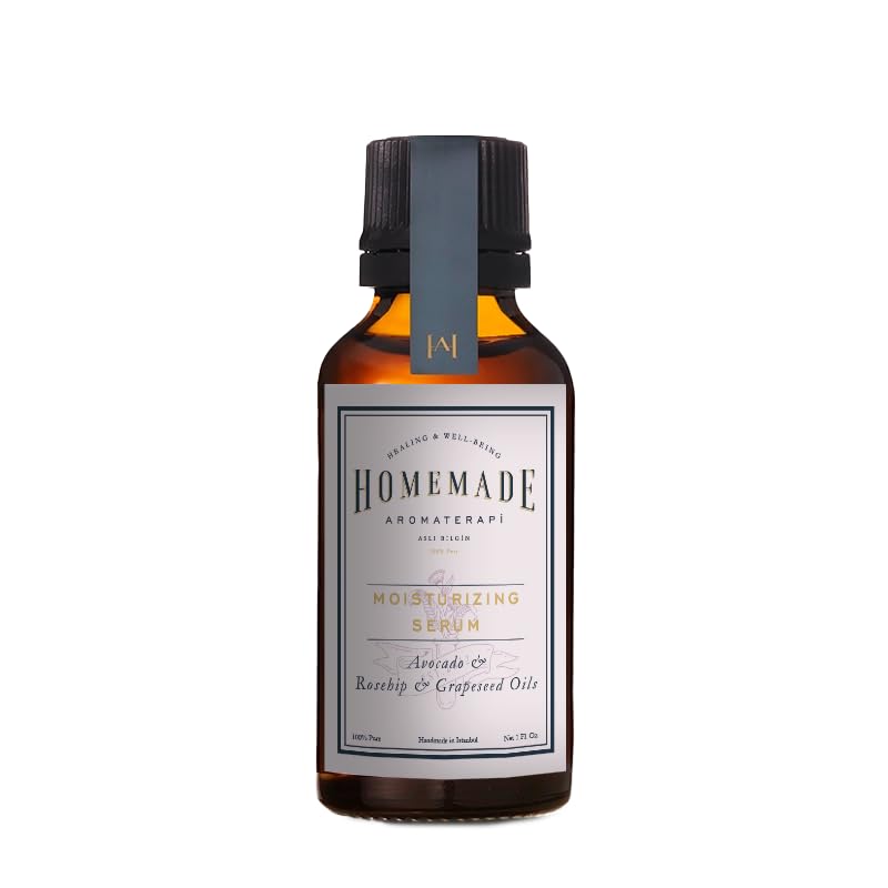 HMA | Moisturizing Face Serum – 100% Pure Botanical Oils | Avocado, Rosehip & Grapeseed | Daily Hydration & Radiance for Dull or Dry Skin | 1 FL Oz