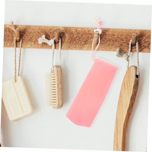 8pcs Soap Bar Bag Thickened Pe Net Pouch for Shampoo Bars Face Cleansers and Exfoliating Gentle Foaming and Quick Drying for Bath and Travel