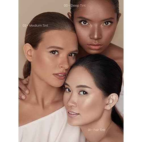 Golden Rose Radiant Tinted Moisturiser Oil-Free Glowy Tinted Moisturizer Foundation UV SPF 25 (MEDIUM TINT)