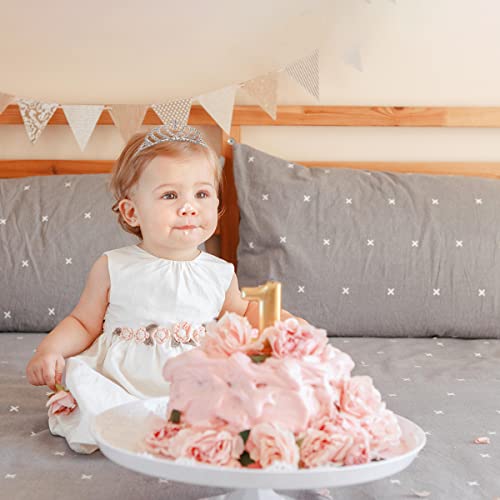 Lovelyshop Girls Heart Rhinestone Tiara Crown for Wedding Prom Birthday Prinecess Party