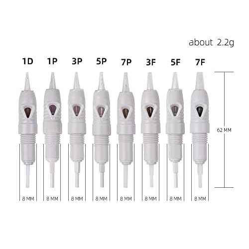 50pcs Microblading Cartridge Needle for Charmant Device Permanent Makeup Machine Pen Charme Princess Tattoo Machine Needles (50pcs 5P)