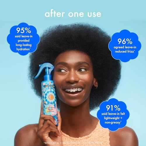 amika Hydro Rush Intense Moisture Leave-In Conditioner with Hyaluronic Acid