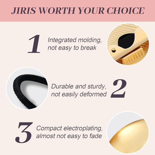 2PCS Metal Hair Tie For Women,Gold Cuffs,Metal Geometric Gold Hair Ties, Hair Accessories Stretchy and Non-Damage Ponytail Holders,Ponytail Cuff Hair Bands For Hair Styling(SET7)