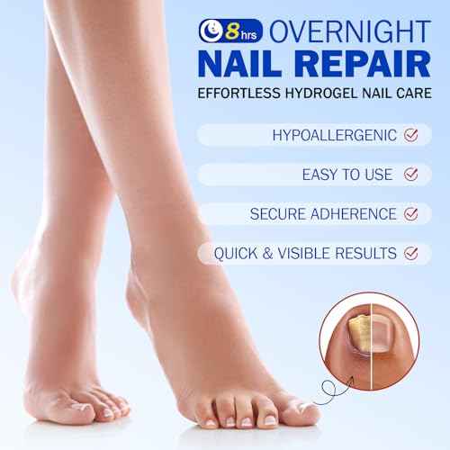 Fungal Nail Patches 21 PCS -Toenail Treatment Extra Strength - Nail Repair for Restores Damaged Nails and Appearance of Discolored