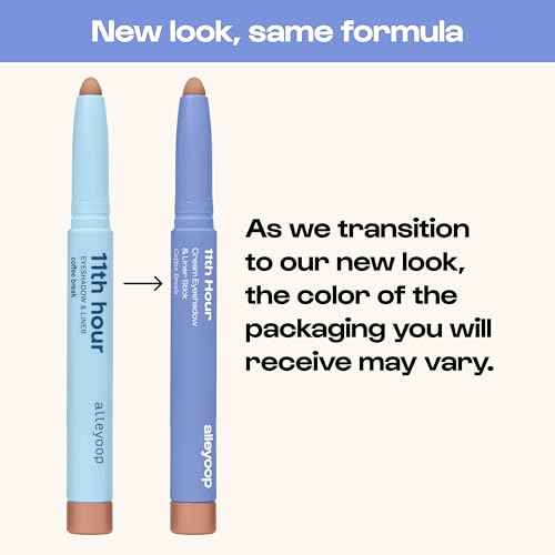 ALLEYOOP 11th Hour Waterproof Cream Eyeshadow Stick ? Long-Lasting Eye Shadow Pencil & Eyeliner, Cream to Powder Stick & Highlighter ? Smudge-Proof Eyeshadow Matte, Taupe Dollar Matte