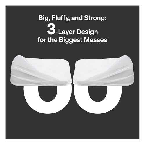 Baby Cotton Pads for Diaper Change by LoveNoobs, 360 Count, Ultra Soft 100% Organic Extra Large Cotton Pads for Baby Sensitive Skin, Lint-Free, Premium Jumbo Size, GOTS Certified