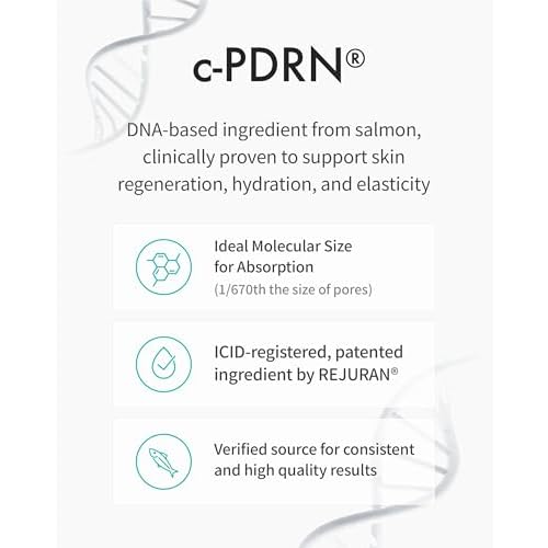 REJURAN¢ç Advanced Face & Neck Firming Cream, c-PDRN¢ç - Anti-Aging Cream for Firming, Hydration, and Wrinkle Reduction, Clinically Developed (1.01 fl oz)