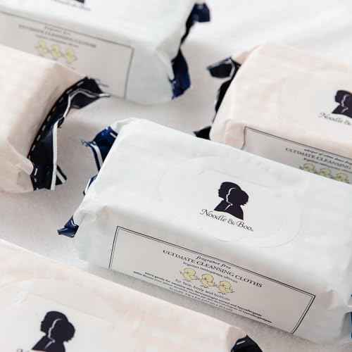 Noodle & Boo Ultimate Baby Body And Face Cleansing Cloths, 12 pk, 864 ct. Crème Douce