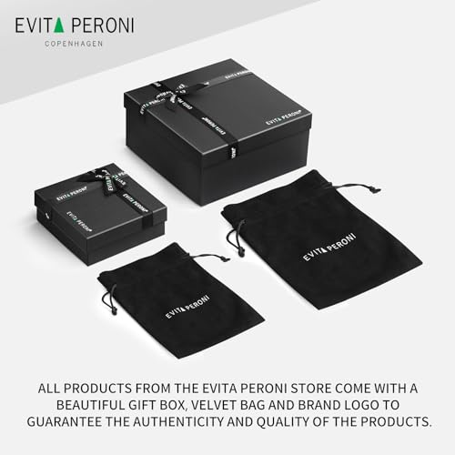 EVITA PERONI Hair Clip, Flower Hair Clips Large Hair Claw Clips for Thick Hair, Non Slip Strong Hold for Women Girls-Brown