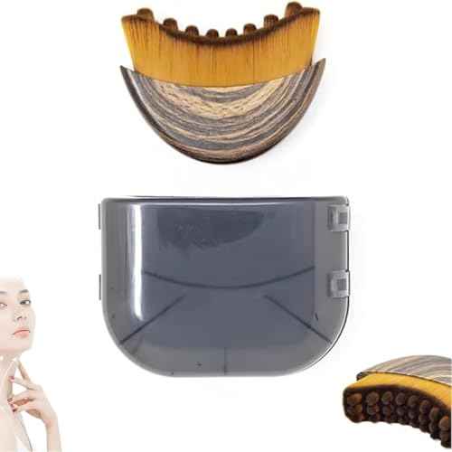 Lymphatic Contour Face and Body Brushes, The Lymphatic Drainage Massager for Face, Dry Brushing Face Brush, Chin & Jawline Sculpting, Ergonomically Designed to Fit The Skin Precisely (1 Set)