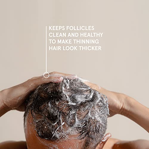 Keeps Hair Loss Shampoo For Men - Mens Shampoo for Fuller, Thicker Looking Hair - Thinning & Hair Growth Product - DHT Blocker - Infused with Biotin, Caffeine & Saw Palmetto - 8 oz