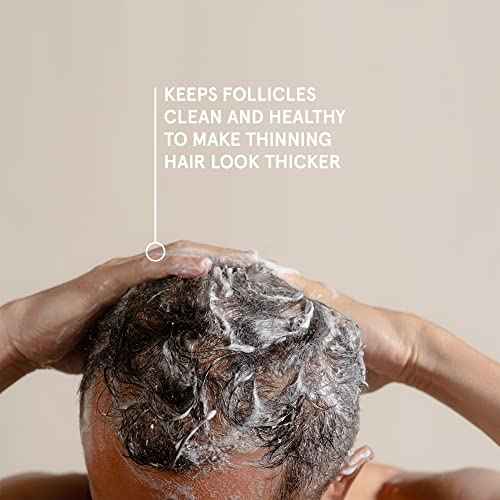 Keeps Hair Loss Shampoo For Men - Mens Shampoo for Fuller, Thicker Looking Hair - Thinning & Hair Growth Product - DHT Blocker - Infused with Biotin, Caffeine & Saw Palmetto - 8 oz