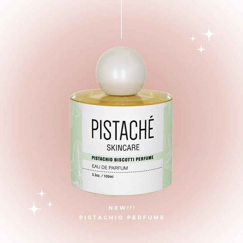 Pistaché Skincare Pistachio Dream Duo Set | Whipped Body Butter & Biscotti Perfume | Sweet Nutty Signature Scent Skincare & Fragrance Gift