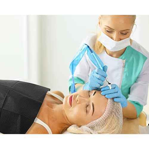 125 Pcs Tattoo Table Covers Clean Pad and 100 Pcs Disposable Tattoo Clip Cord Covers and 100 Pcs Disposable Tattoo Wash Bottle Bags Covers for Tattoo Supplies Tattoo Bottles Tattoo Accessories