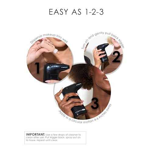 TEMPTU One Airbrush Make-up Kit with Cordless Compressor, 6 Shades: 11-Piece Set, Portable Air Brush Machine & Airpod Pro, 3 Shades of Foundation, Blush, Bronzer, Instant Concealer, Perfect Complexion